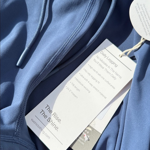 VUORI Daily Legging French Blue‎ size XL NWT - Picture 7 of 7